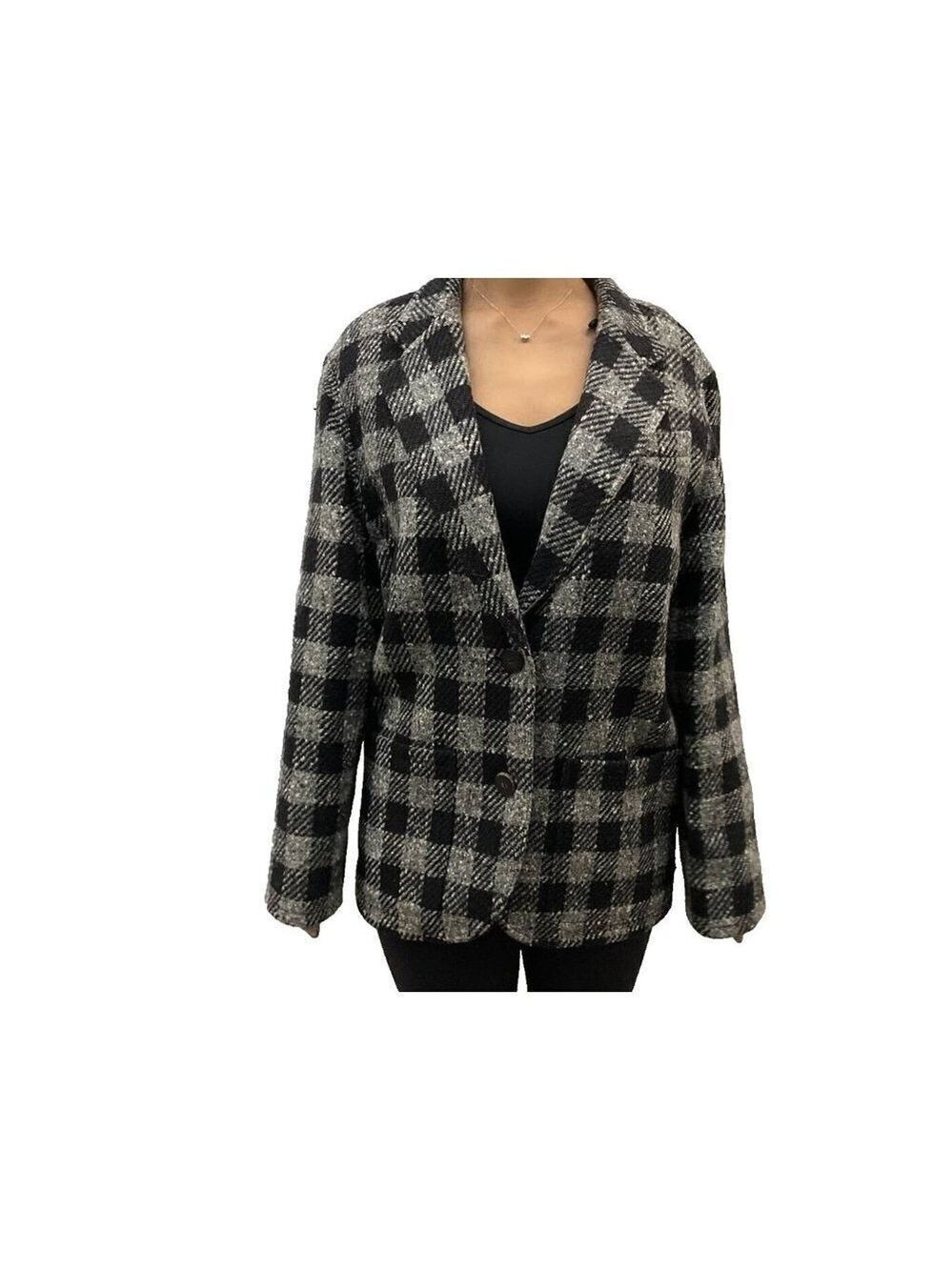 Paul Costelloe Vintage Plaid Donegal Tweed Wool Blazer Suit Jacket Size …
